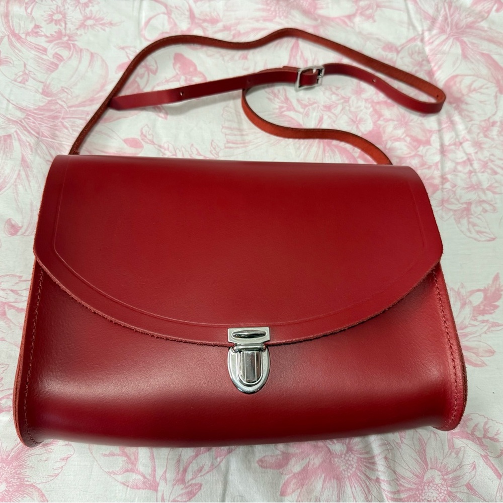 The Cambridge Satchel Company Red Crossbody Bag